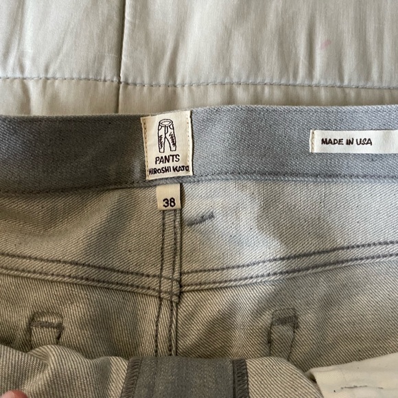 “Hiroshi Kato” - Silver Grey Raw - Selvedge Jeans - Picture 4 of 7